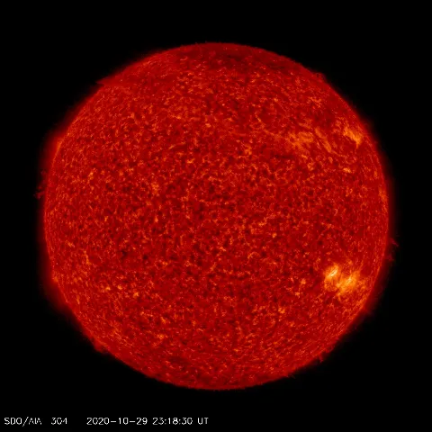 Image of Sun's transition region