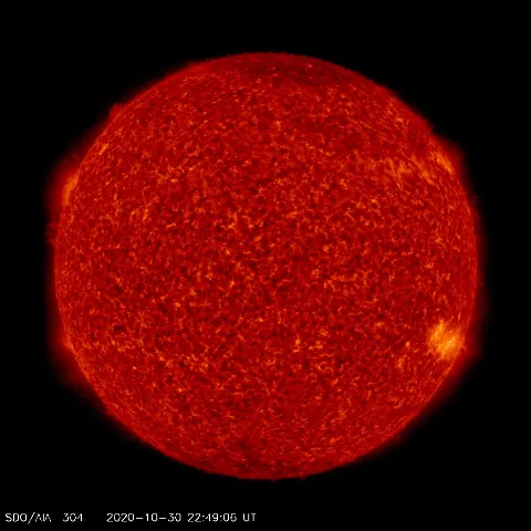 Image of Sun's transition region