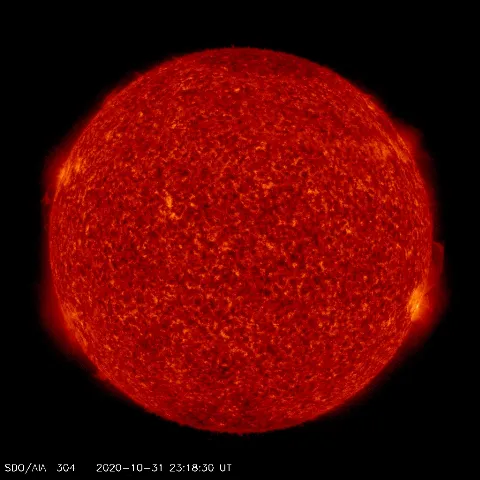 Image of Sun's transition region