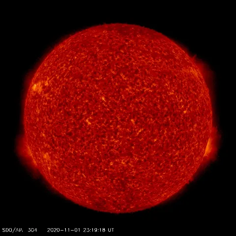 Image of Sun's transition region