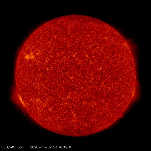 Image of Sun's transition region