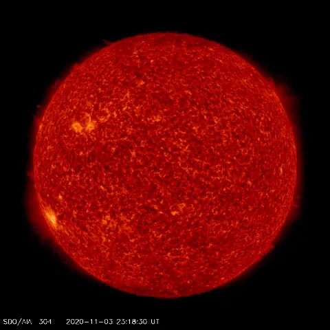 Image of Sun's transition region