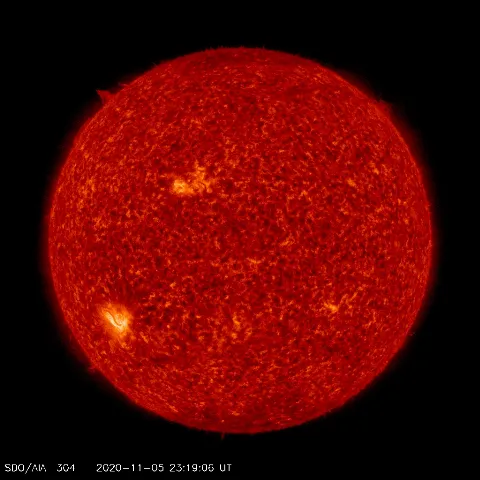 Image of Sun's transition region