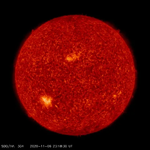 Image of Sun's transition region