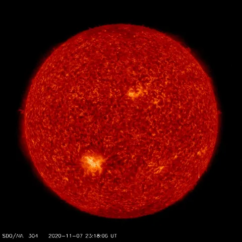 Image of Sun's transition region