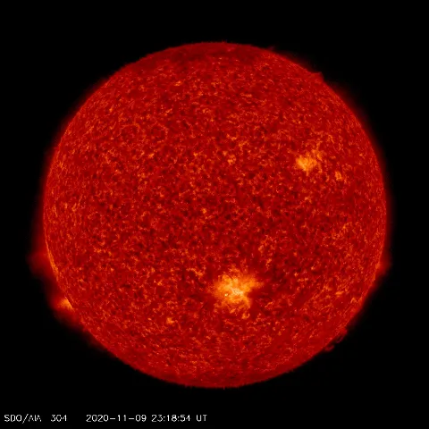 Image of Sun's transition region