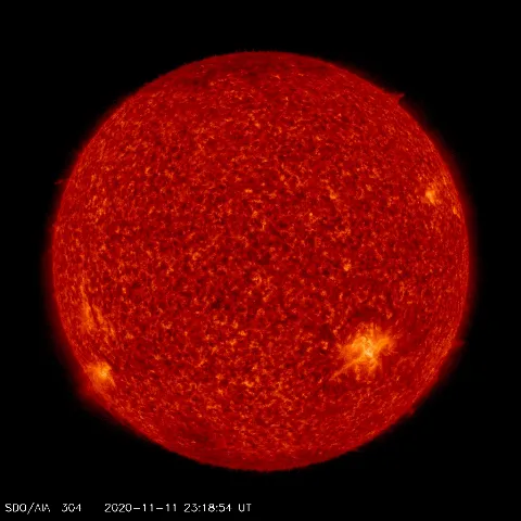 Image of Sun's transition region