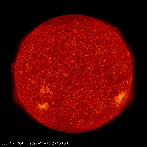 Image of Sun's transition region