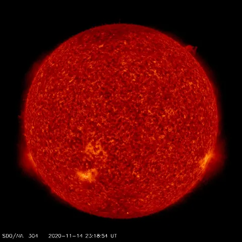 Image of Sun's transition region