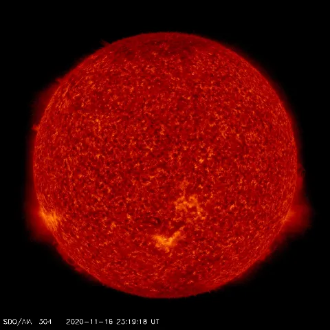 Image of Sun's transition region