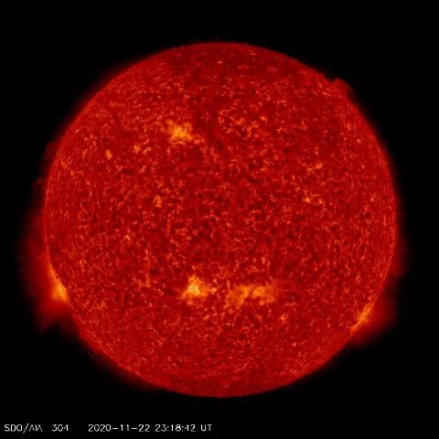 Image of Sun's transition region