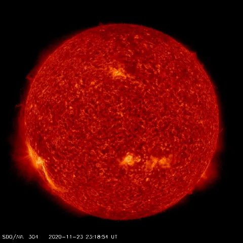 Image of Sun's transition region