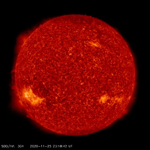 Image of Sun's transition region