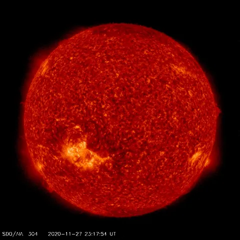 Image of Sun's transition region