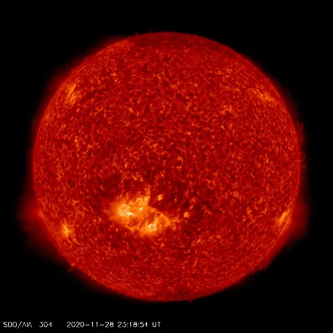 Image of Sun's transition region