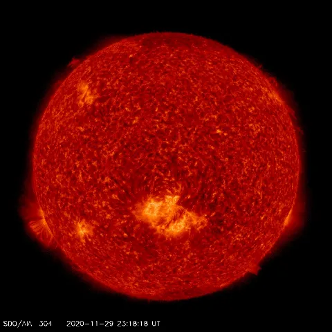 Image of Sun's transition region