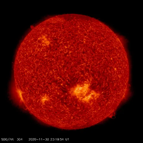 Image of Sun's transition region