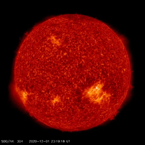 Image of Sun's transition region