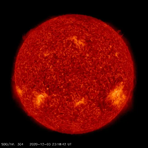 Image of Sun's transition region