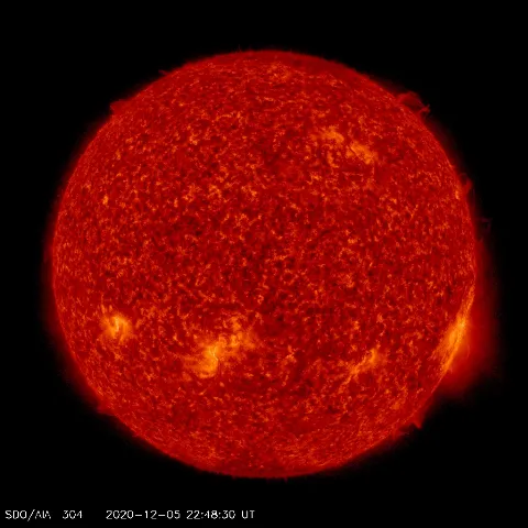 Image of Sun's transition region