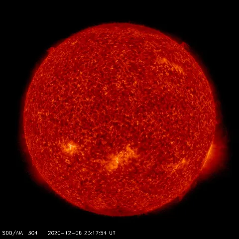 Image of Sun's transition region