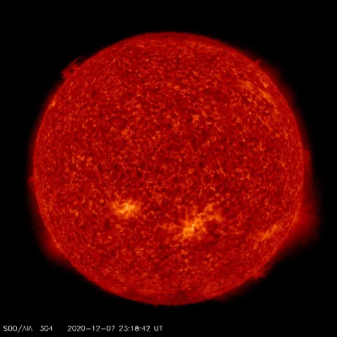 Image of Sun's transition region