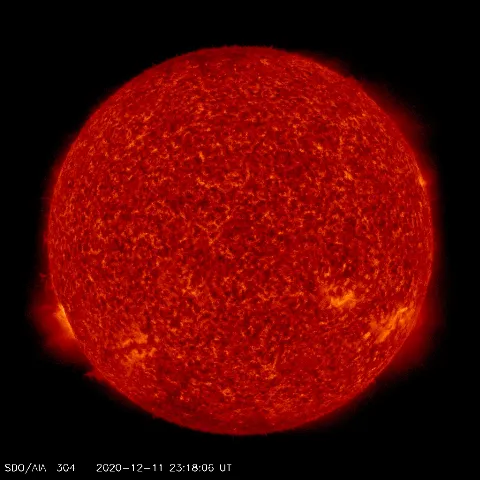 Image of Sun's transition region