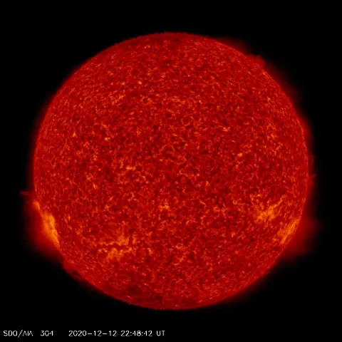 Image of Sun's transition region