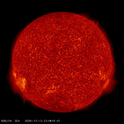 Image of Sun's transition region