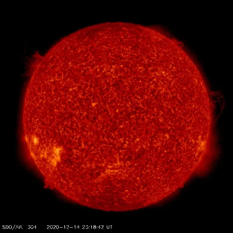 Image of Sun's transition region