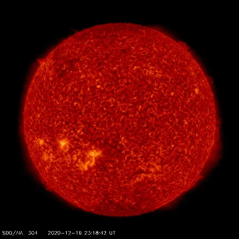 Image of Sun's transition region