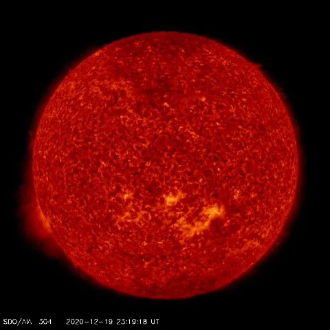 Image of Sun's transition region