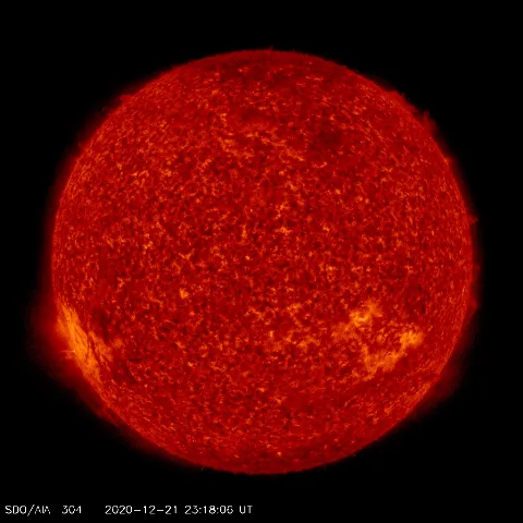 Image of Sun's transition region