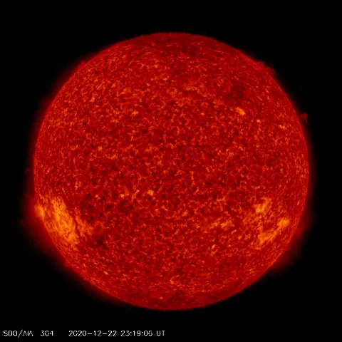 Image of Sun's transition region