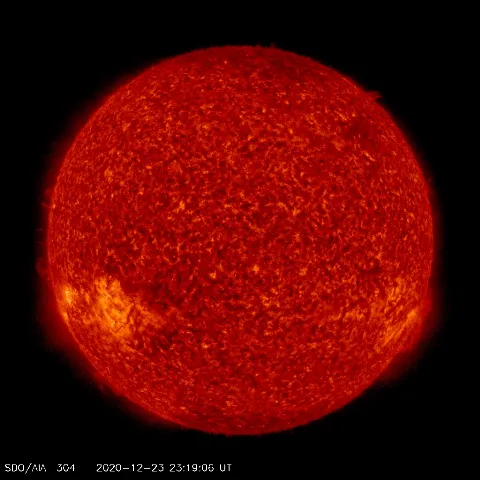 Image of Sun's transition region