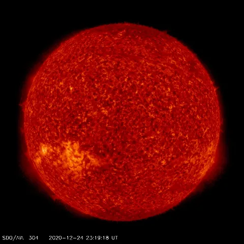 Image of Sun's transition region