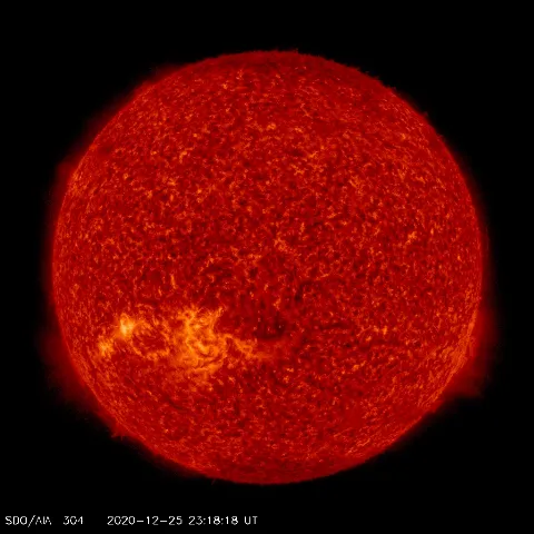 Image of Sun's transition region