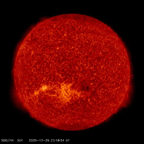 Image of Sun's transition region