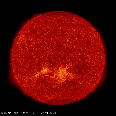 Image of Sun's transition region