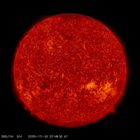 Image of Sun's transition region