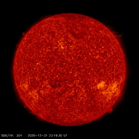 Image of Sun's transition region