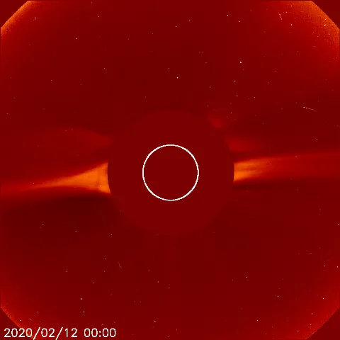 Image of solar wind