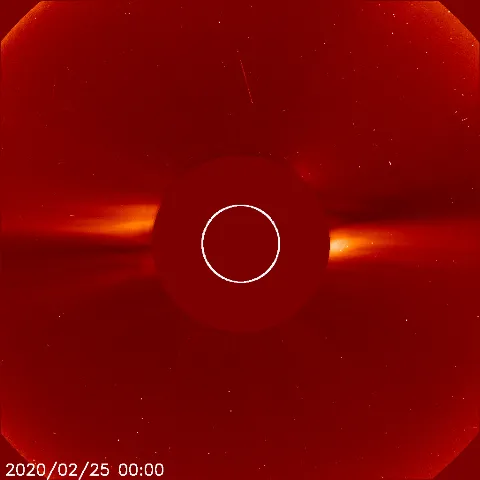 Image of solar wind