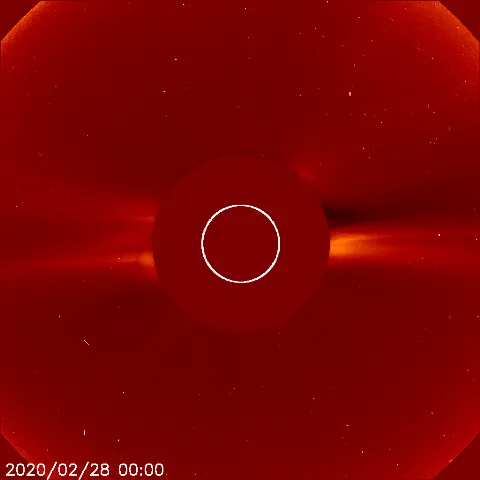 Image of solar wind