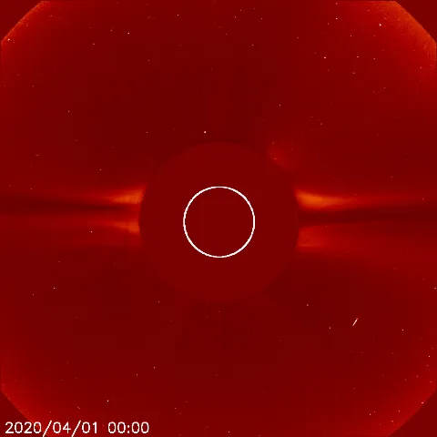 Image of solar wind