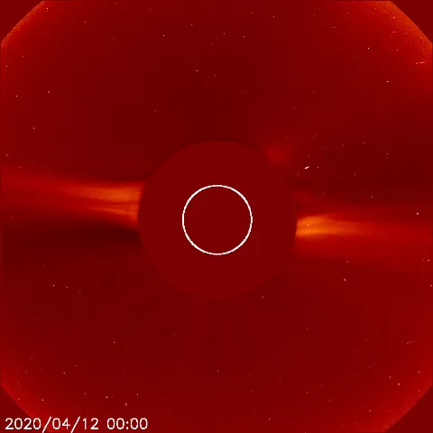 Image of solar wind