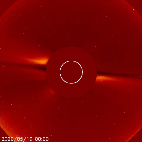 Image of solar wind