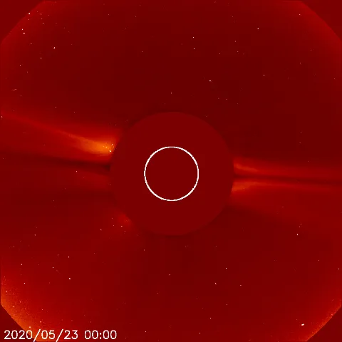 Image of solar wind