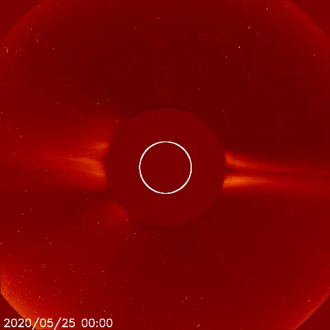 Image of solar wind