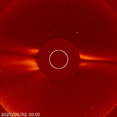 Image of solar wind